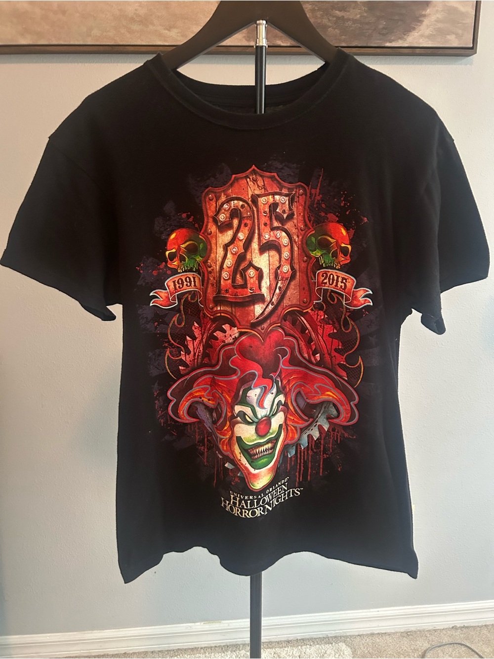Universal Halloween Horror Nights 25th anniversary T-shirt